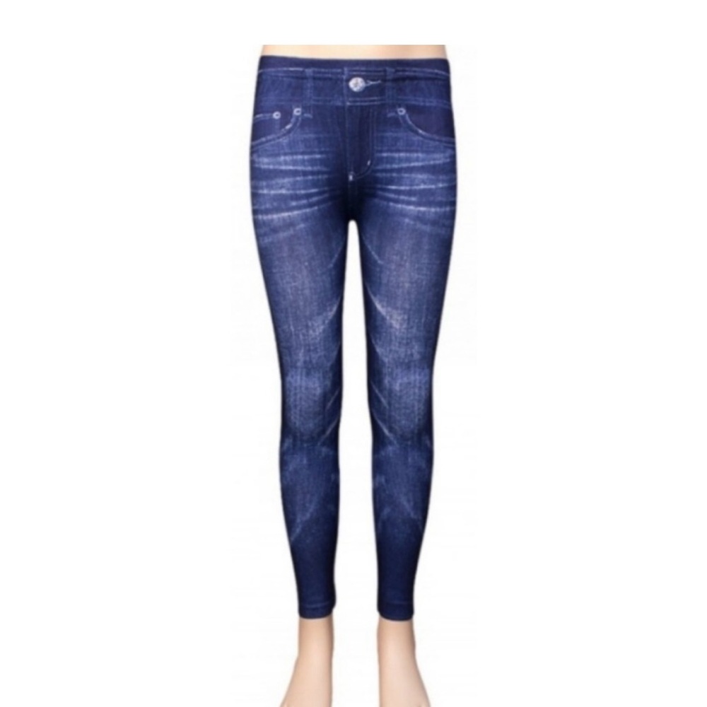 NEW “Sofra Girls” Kids Denim look leggins